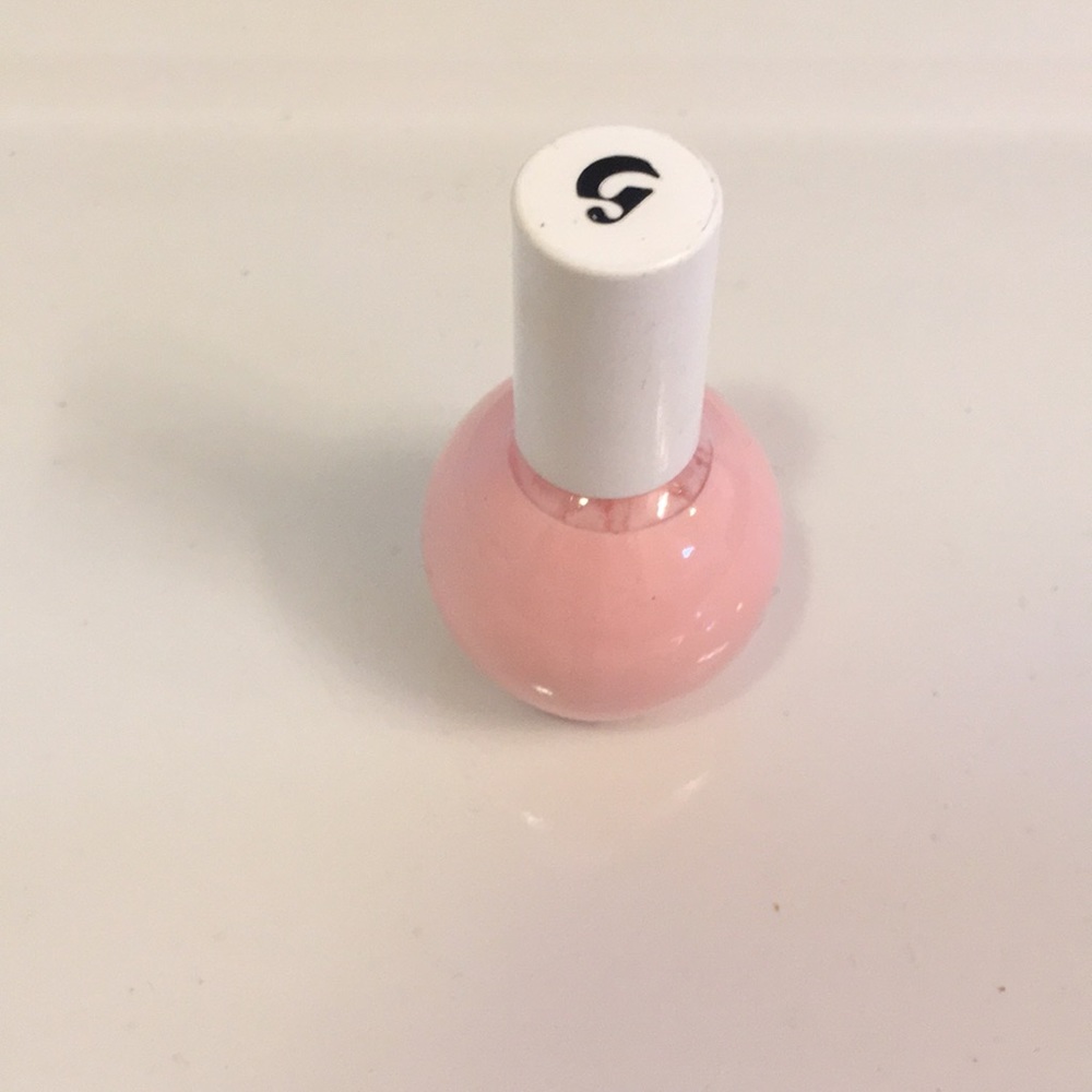 #glossierpink nail polish